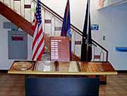 Foyer of the American Legion Guam post home where mission and vision are administered.